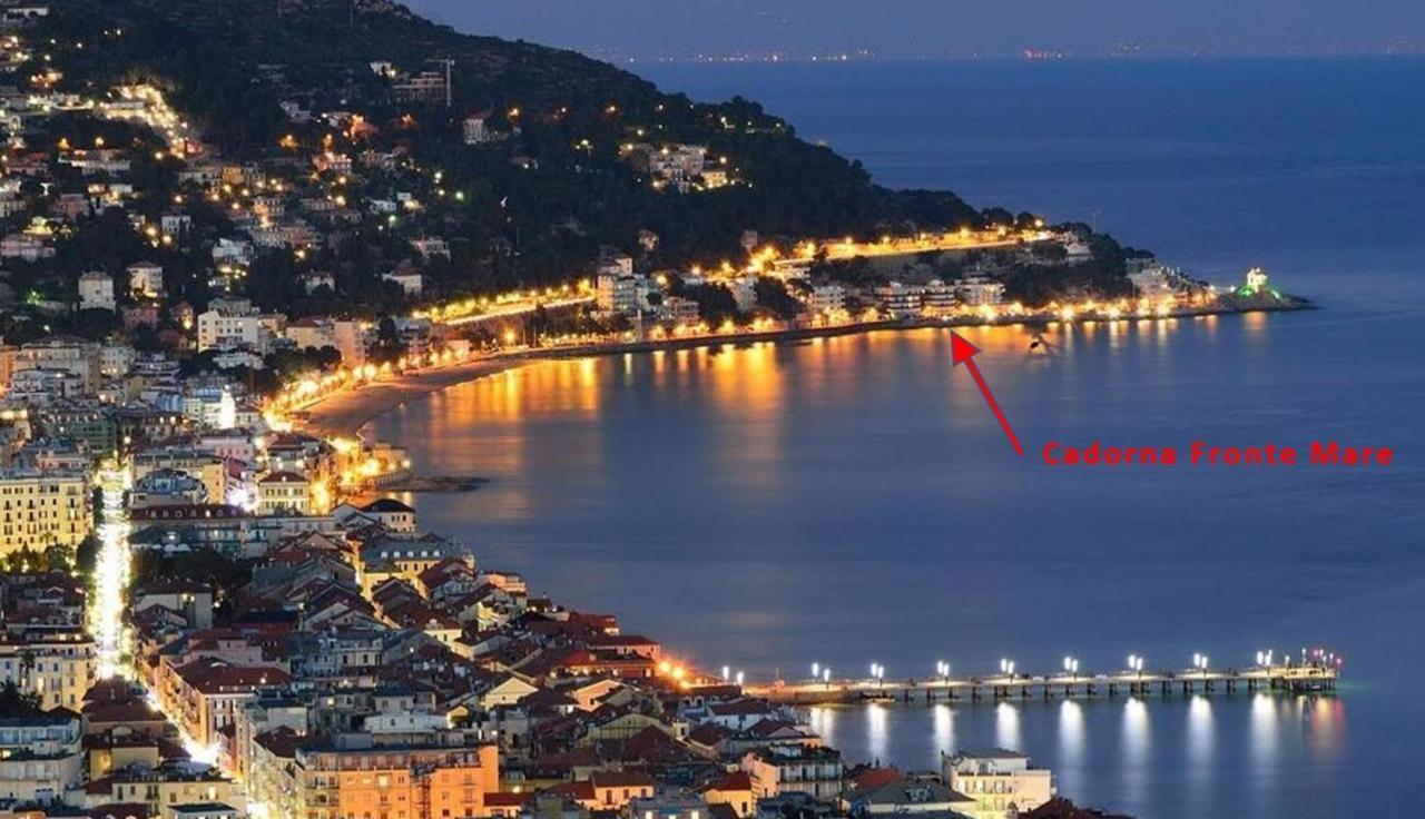 Cadorna Fronte Mare Lägenhet Alassio Exteriör bild